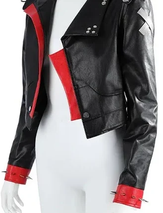 Arcane League of Legends 2 VI Studded Leather Jacket