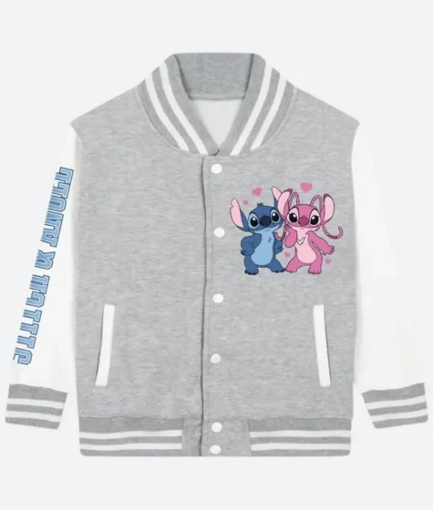 Disney Lilo And Stitch Varsity Jacket