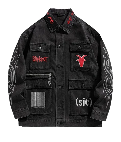 Don’t Ever Judge Me Cargo Jean Jacket