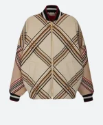 Elsbeth S02 Plaid Bomber Jacket