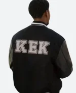 Jessie Raymond All American Homecoming JR KEK Black Varsity Jacket