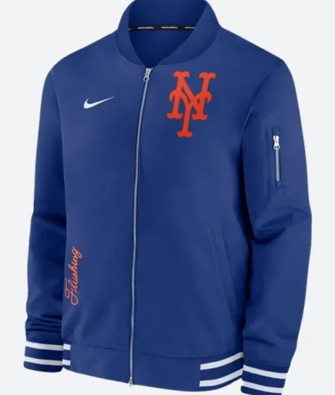 New York Mets Blue Bomber Jacket
