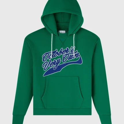 OVO French Terry Retro Sport Hoodie Green
