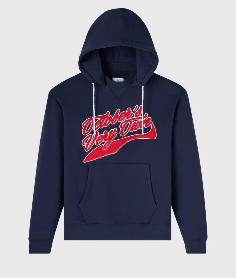 OVO French Terry Retro Sport Hoodie Navy