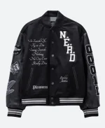 Pleasures X Nerd Letterman Varsity Jacket