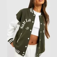 Salt Lake Colour Block Varsity Jacket