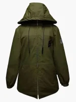 Snap On Green Hooded Jacket