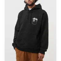 Stussy 8 Ball Hoodie Black