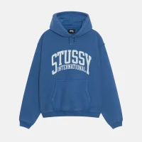 Stussy International Hoodie Blue