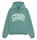 Stussy International Hoodie Green