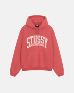 Stussy International Red Hoodie