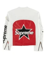 The Supreme Leather Star Vanson Moto Jacket