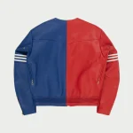 Vanson Cherry X Star Red Blue Jacket