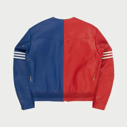 Vanson Cherry X Star Red Blue Jacket