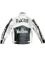 marlboro Leather jacket vintage Black White