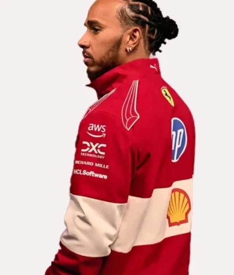 Scuderia Ferrari F1 2025 Team Racing Jacket