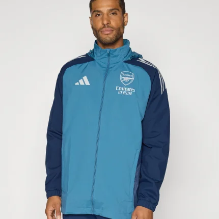 Arsenal 2526 Presentation Blue Zipper Jacket