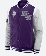 Elements Elite Minnesota Vikings Varsity Jacket