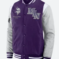 Elements Elite Minnesota Vikings Varsity Jacket