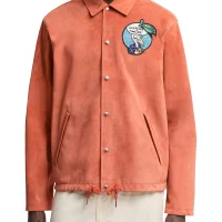 Gilga Farm x Suede Jacket Moncler