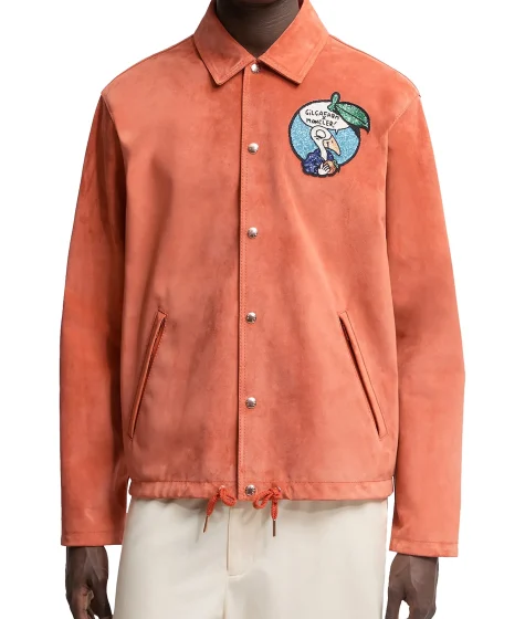 Gilga Farm x Suede Jacket Moncler