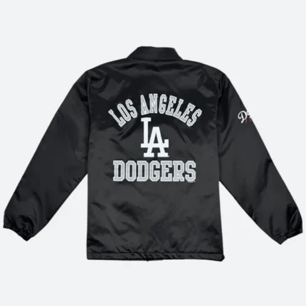 Los Angeles Dodgers Cube Black Starter Coaches Jacket