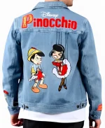 Pinocchio Anniversary Unisex Denim Jacket For Sale