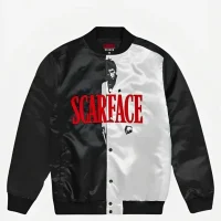 Scarface Black Satin Jacket