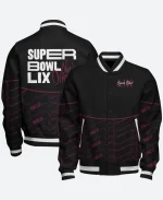 Super Bowl LIX New Orleans Black Varsity Jacket black