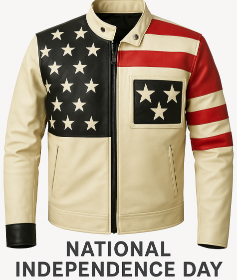 American Flag Leather-Jacket