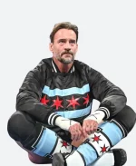 CM Punk Night of Champions 2025 Black Jacket