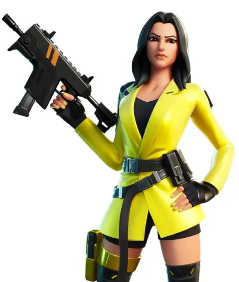 Fortnite Yellow Leather Jacket