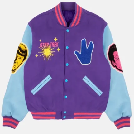 Kid Cudi x Star Trek Light Year Varsity Jacket