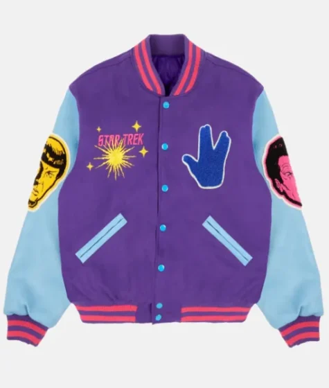 Kid Cudi x Star Trek Light Year Varsity Jacket