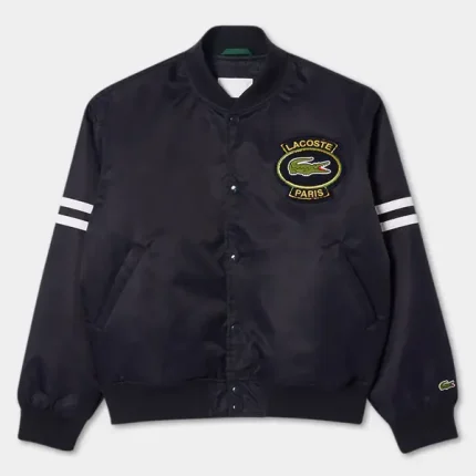 Lacoste Paris Varsity Jacket Black