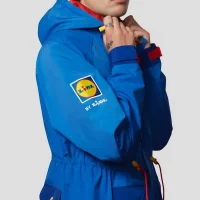 Liam Gallagher Lidl by Lidl Parka Blue Hooded Jacket