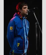 Liam Gallagher Lidl by Lidl Parka Hooded Jacket – Blue
