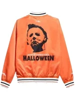 Michael Myers Halloween Retro Orange Bomber Jacket for Sale