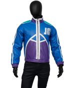 Mortal Kombat 11 Johnny Cage Costume Blue Bomber Jacket