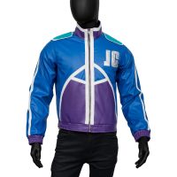 Mortal Kombat 11 Johnny Cage Costume Blue Bomber Jacket
