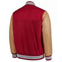 Original Ohio State Red Lettermen Varsity Jacket For Sale