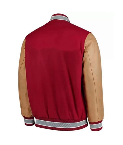 Original Ohio State Red Lettermen Varsity Jacket For Sale