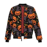 Pumpkin Field Bomber Jacket