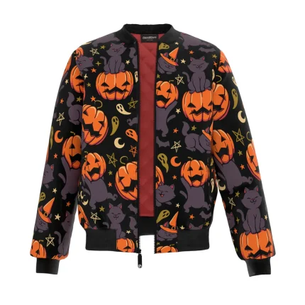Pumpkin Field Bomber Jacket