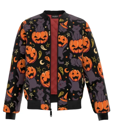 Pumpkin Field Bomber Jacket