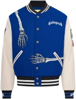 Rod Skull Godspeed Varsity Jacket