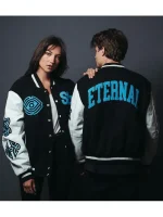 Spiritbox Eternal Black Varsity Jacket