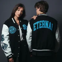 Spiritbox Eternal Black Varsity Jacket