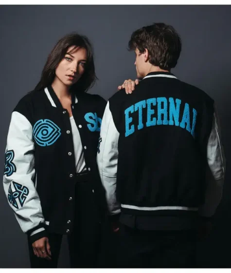 Spiritbox Eternal Black Varsity Jacket