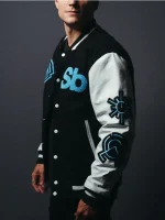Spiritbox Eternal Lettermen Varsity Jacket Black